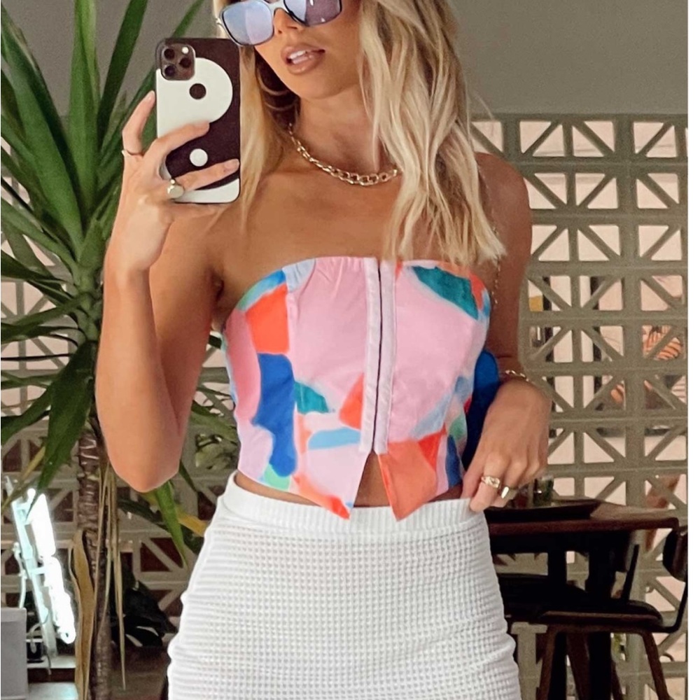PRINCESS POLLY Love All Strapless Top